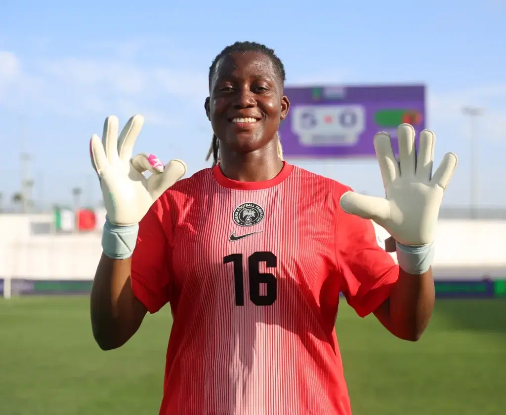 Super Falcons’ Nnadozie nominated for Ballon d’Or Best Goalkeeper Award