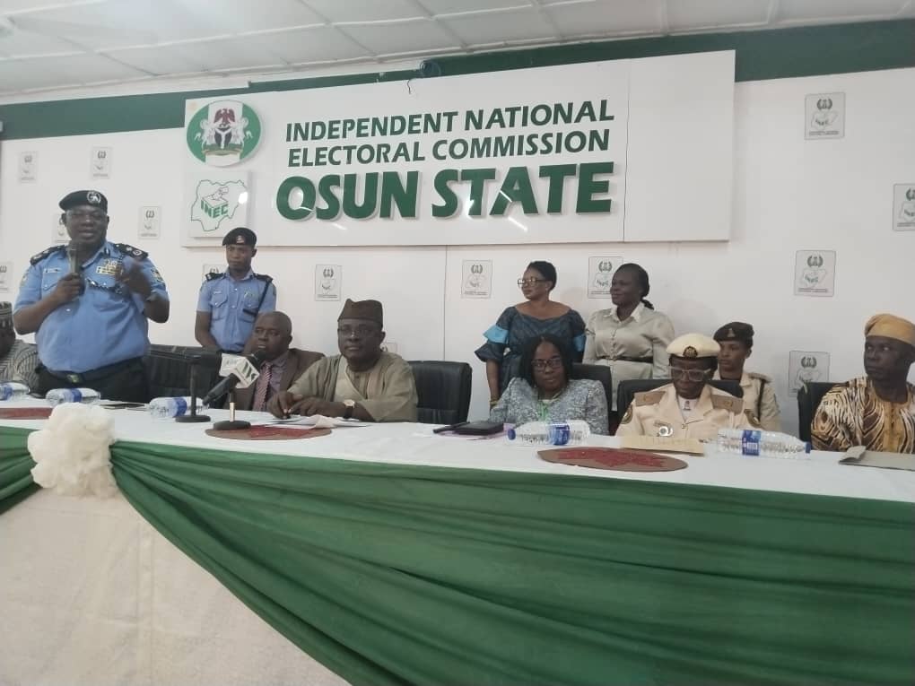 Osun stakeholders meeting with INEC