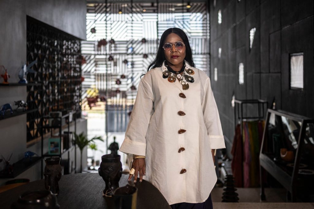 Nigerian designer pushes ‘Afro-lux’ onto global fashion scene