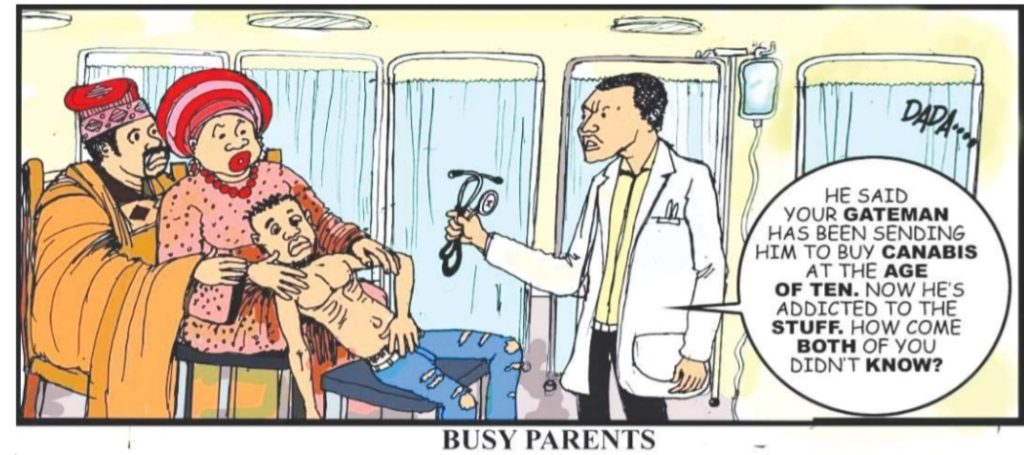 Cartoon: ‘Doctor, we left home to feed home’