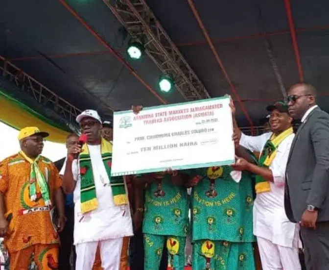 Anambra traders endorse Soludo for second term