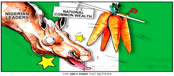 Cartoon: Carrot? Stick is coming
