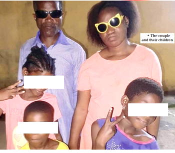 ‘With two degrees, we chose not to beg, but no job’ — Blind Lagos couple