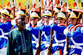 Photos: Brazil welcomes President Tinubu with full military honours