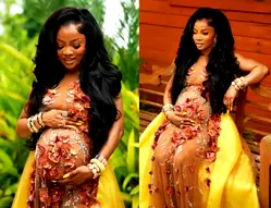 Toke Makinwa pregnancy post generates over 40,000 comments in two hours