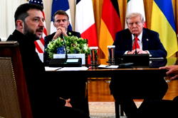 Zelensky gifts Trump golf club of Ukraine war veteran