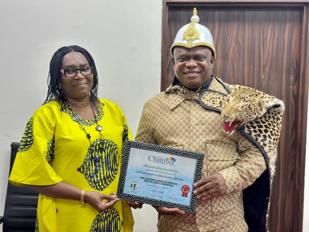 PHCCIMA confers honorary life vice president title on OPM Founder
