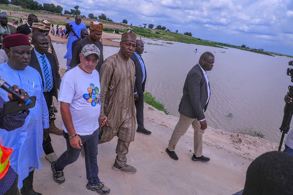 Zulum allays fears over rising water level at Alau Dam