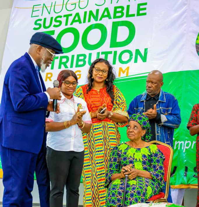 Gov Mbah flags off Enugu sustainable food distribution to the vulnerable