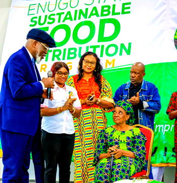 Gov Mbah flags off Enugu sustainable food distribution to the vulnerable