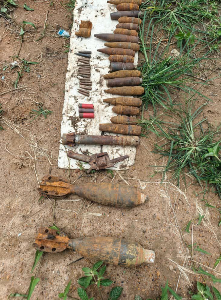 Police discover explosives, recover arms in Kaduna scavenger facility