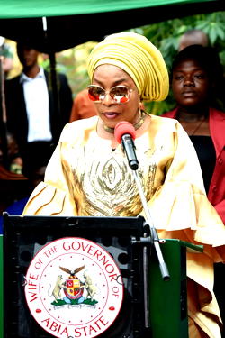 UNICEF pledges more support for Abia as Otti’s wife unveils solarised PHC