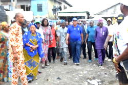 LCDA boss inspects Badia site for new health centre, school construction