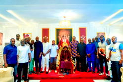 Super Eagles legends feature at Olu of Warri’s 4th anniversary