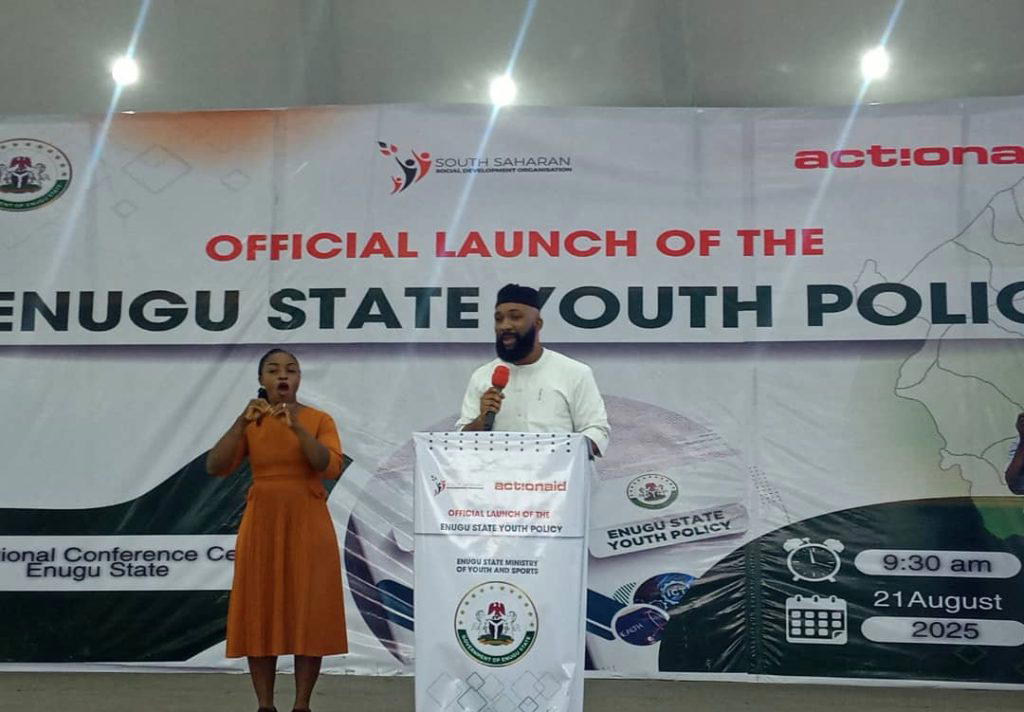 Enugu Govt launches youth policy, declares youths indispensable to economic growth