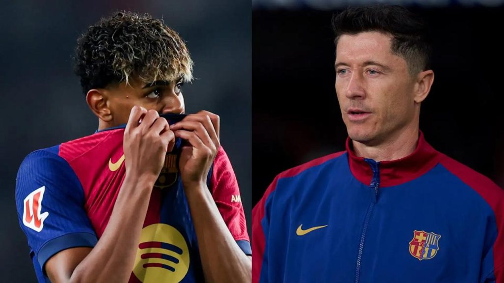 UEFA fines Yamal, Lewandowski for anti-doping breach in Champions League