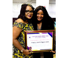 Pharm. Udeh honoured for transformational leadership in healthcare, peacebuilding