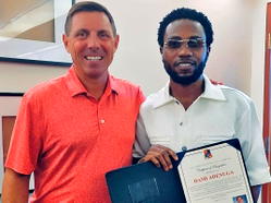 Mayor of Brampton honors Dami Adenuga for outstanding impact
