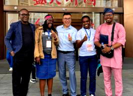 Uzezi Ernest takes Nigeria’s urban tech vision to world stage in Beijing
