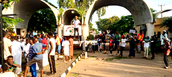 Photos: Bauchi poly students protest constant robbery attacks on campus