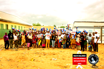 VOHF visits IDP camp in Benue to raise awareness on health challenges of IDPs