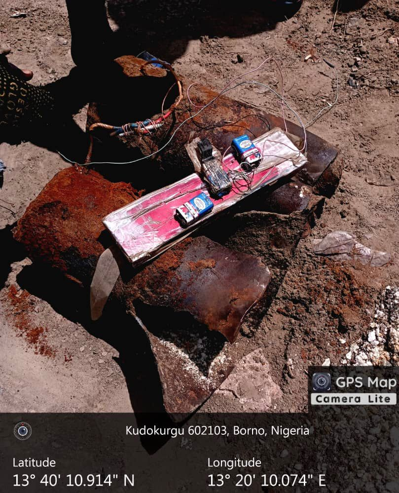 Again, police defuse IED near IDP camp in Borno