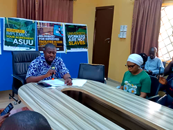 Unilorin ASUU stages peaceful protest