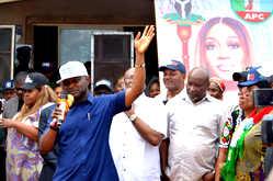 Idahosa promises more development for Ovia at By-election campaign