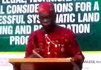 NIS backs FG’s mass land titling programme, urges Nigerians to embrace policy