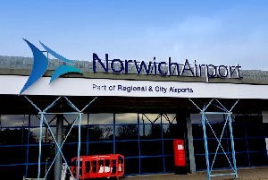 UK airport closed after plane catches fire on runway