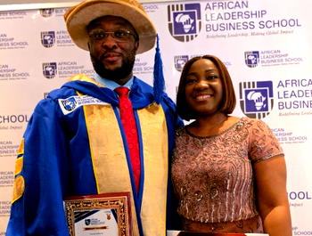 Efosa Ogbeide bags doctorate degree in leadership, management
