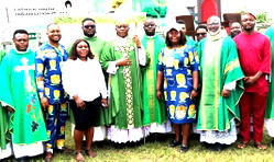 Clergy tasks youths to invest meaningfully in their time