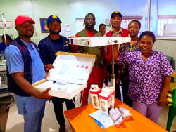 Rotary club of Ubeji donates medical equipment to Warri Central hospital