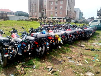 ‘One Chance’: FCTA seizes 40 Vehicles, 52 Motorcycles