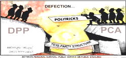 Cartoon: Defection or changing rooms in same house?