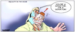 Cartoon: ‘Some SINators are more equal than others’