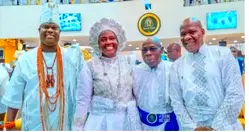 Obasanjo, Ooni pray for Nigeria at C&S centenary celebration