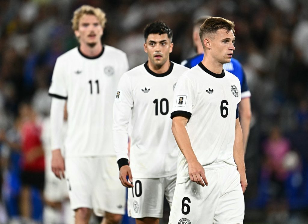 Germany fall 2-0 to Slovakia in 2026 World Cup qualifying opener