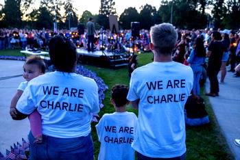 Charlie Kirk’s widow vows to carry on fight