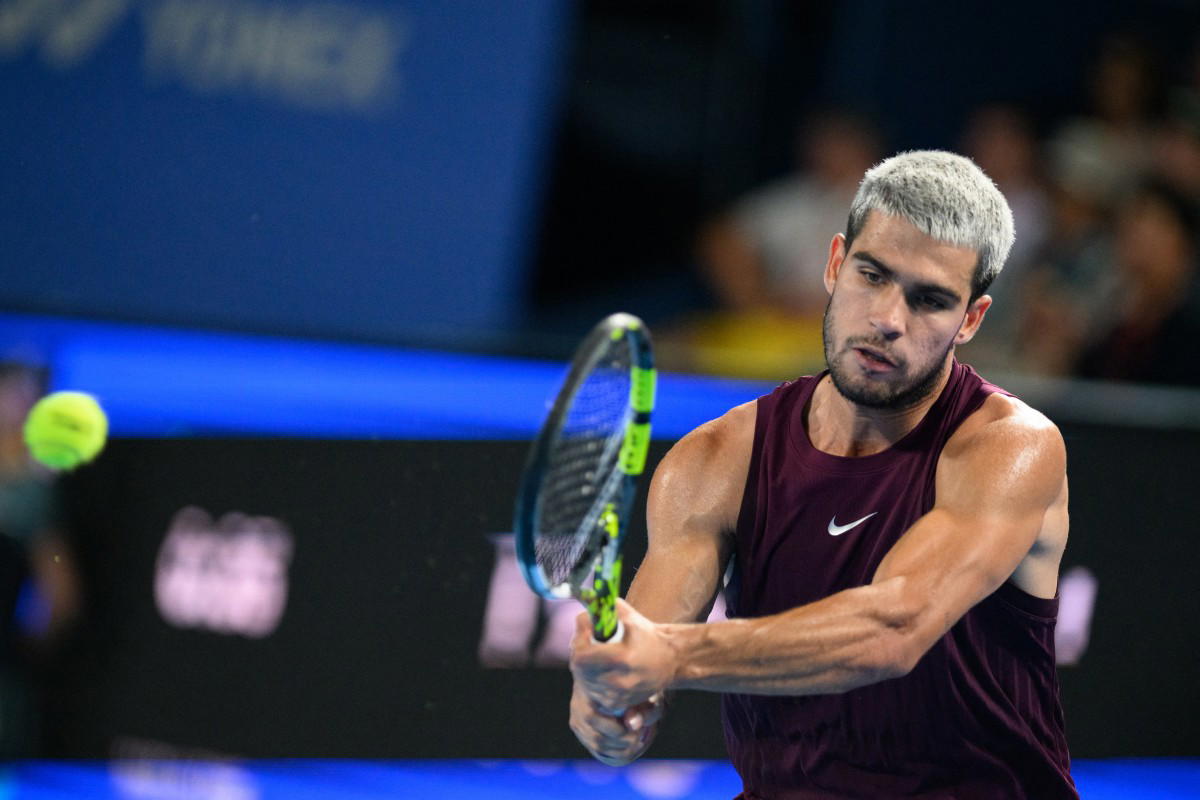 Alcaraz fights back in Tokyo to emulate Nadal with 10th final of season