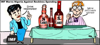Cartoon: ‘I gat this pretty woman, just come to the table with your purse’