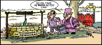 Cartoon: Should he trust HIM?