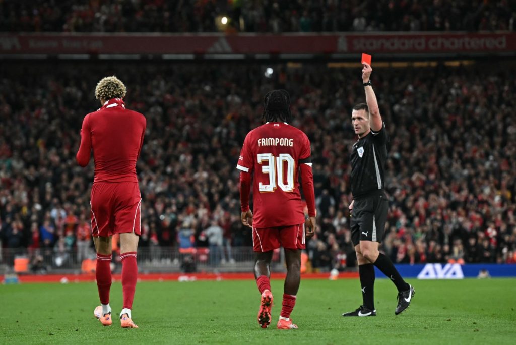 Ekitike apologises to Liverpool fans after ‘stupid’ red card
