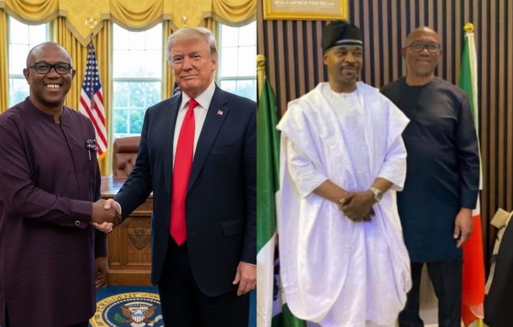 My photos with Trump, MC Oluomo are fake — Peter Obi clarifies