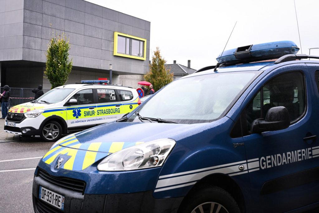 Teen attacks teacher, stabs self in new French school violence