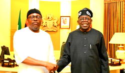Photos: I’ve made peace with Wike, says Fubara after meeting Tinubu in Aso Villa