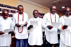 Urhobo Palace Representatives in Oil, Gas communities group inaugurated