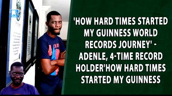 VIDEO: How hard times started My Guinness World Records Journey, 4-time record holder