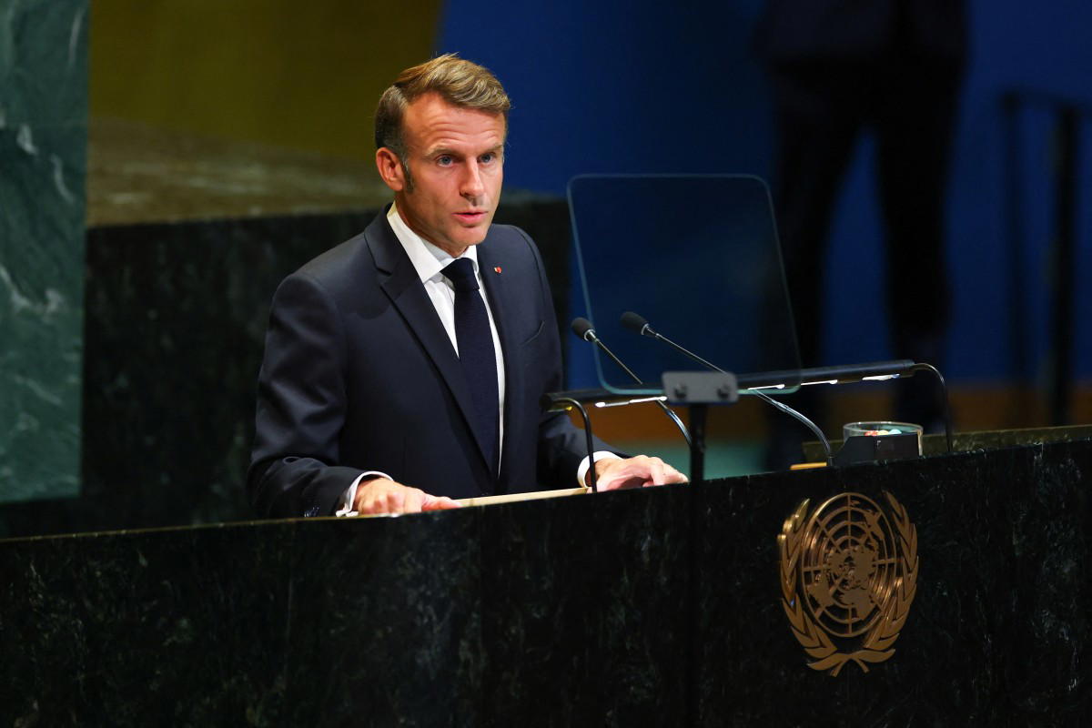 Macron recognizes Palestinian state at landmark UN summit