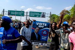 Ex-president Mutharika wins Malawi vote with 56.8%